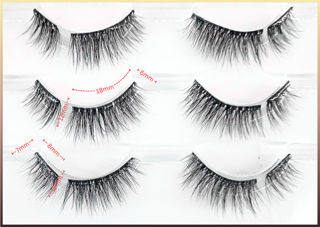 Pre-Glued Strip Lashes Style - Flirtatious