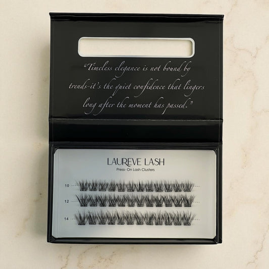 Pre-Glued Cluster Lashes Style - Timeless Elegance