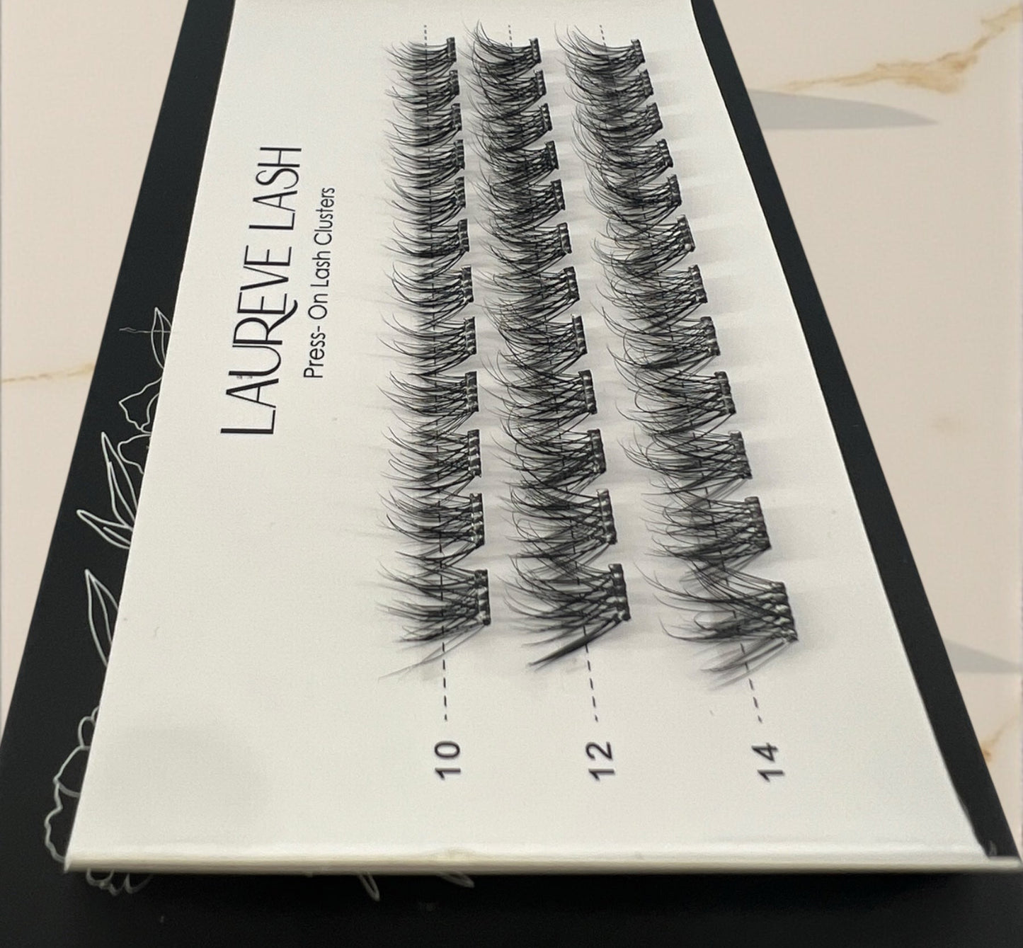 Pre-Glued Cluster Lashes Style - Timeless Elegance