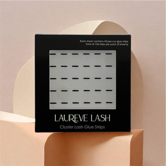 Pre-Glued Cluster Lash Glue Strips