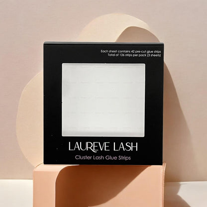 Pre-Glued Cluster Lash Glue Strips