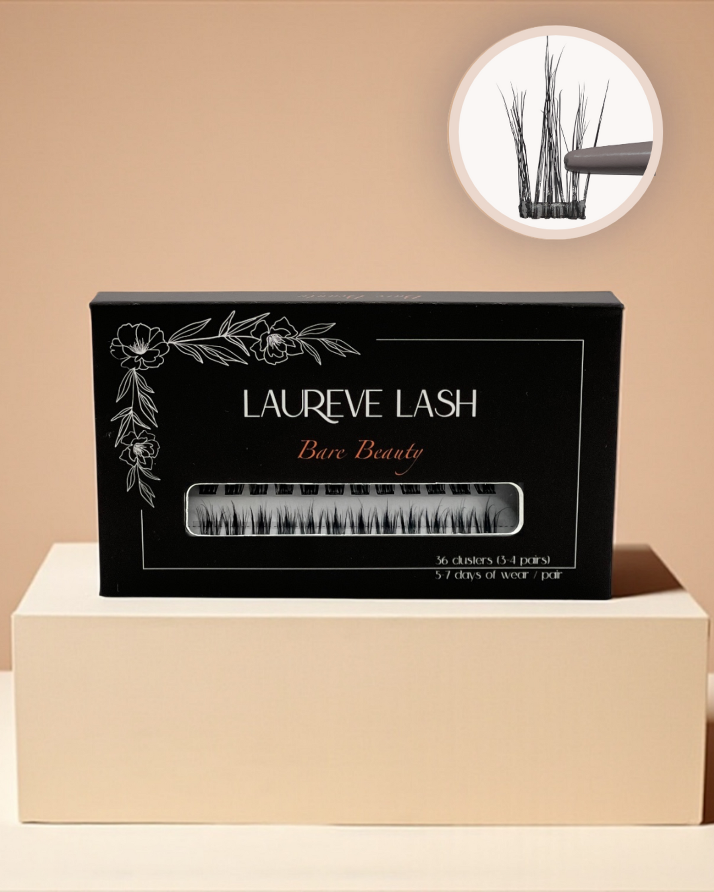Pre-Glued Cluster Lashes Style - Bare Beauty (Natural Look)