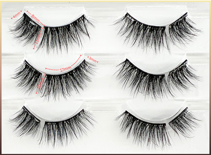 Pre-Glued Strip Lashes Style - Mysterious