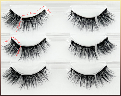 Pre-Glued Strip Lashes Style - Confident