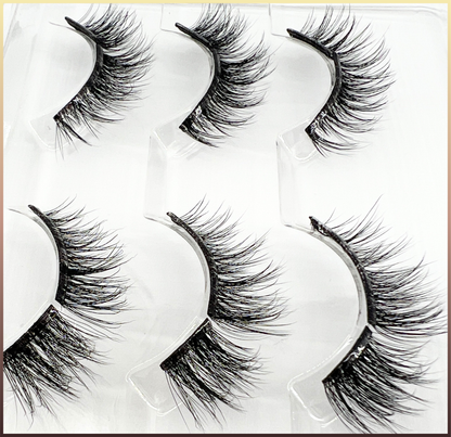 Pre-Glued Strip Lashes Style - Confident