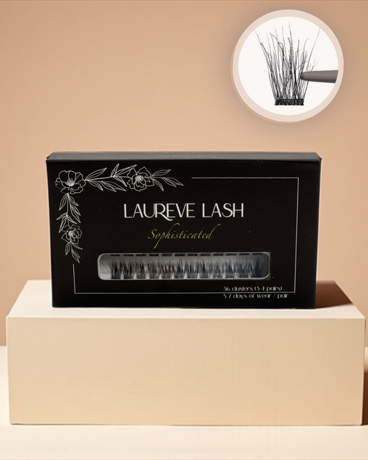 Pre-Glued Cluster Lashes Style - Sophisticated